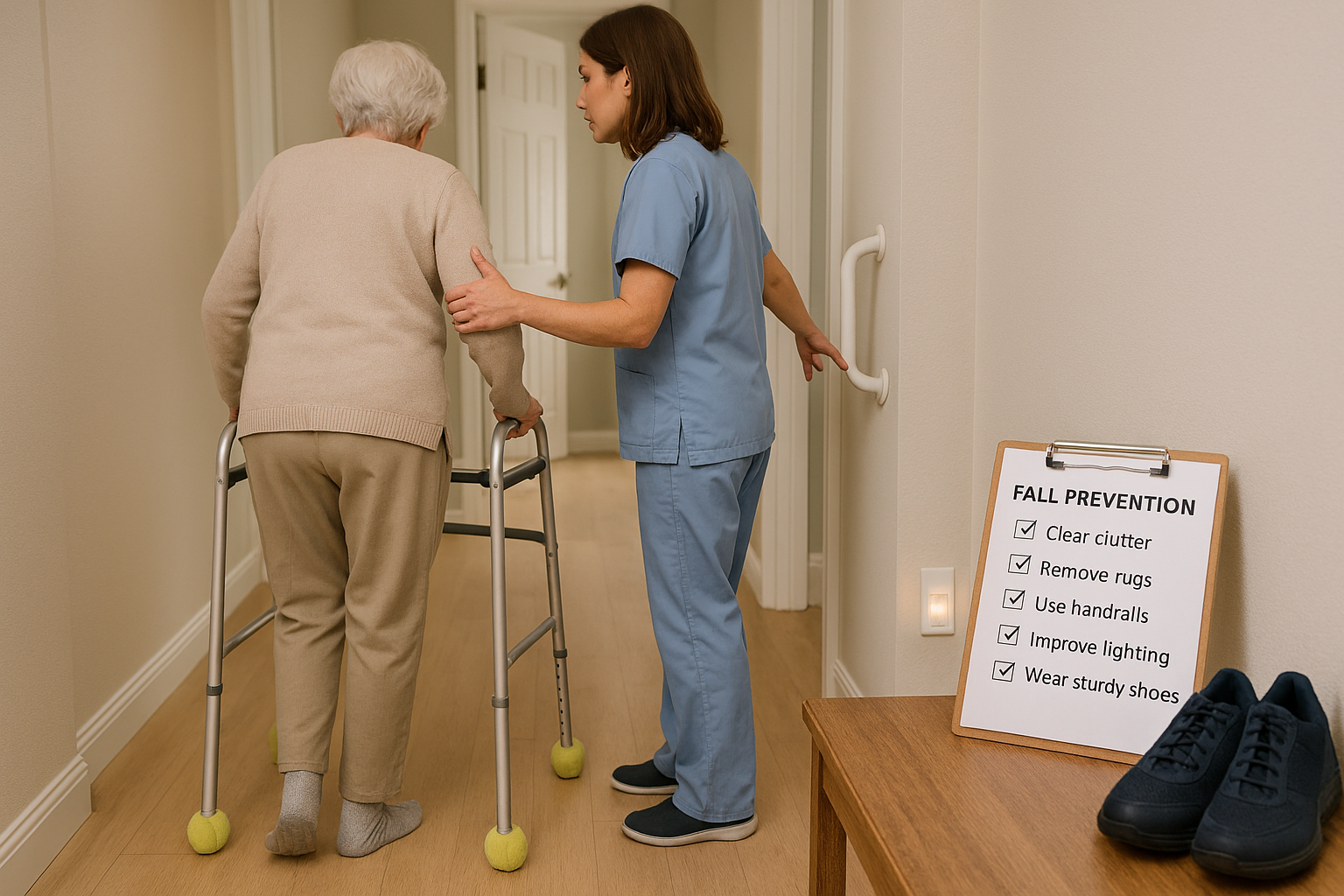 ⚠️Fall Prevention Tips for Seniors: How to Create a Safer Home