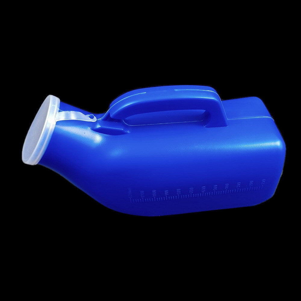 2000ML Men Portable Potty Pee Bottle 130 Cm Tube Hospital Male Urinal Collector