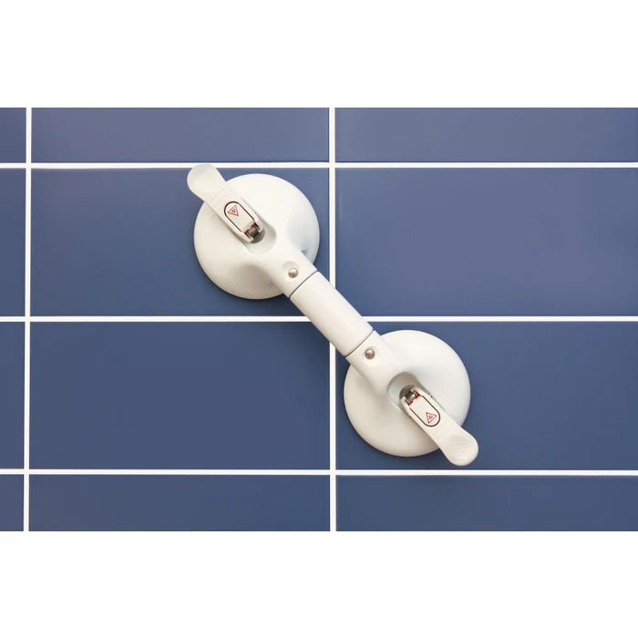 Portable Grab Bar (Medium) – Telescoping Suction Support, 130 lb Capacity