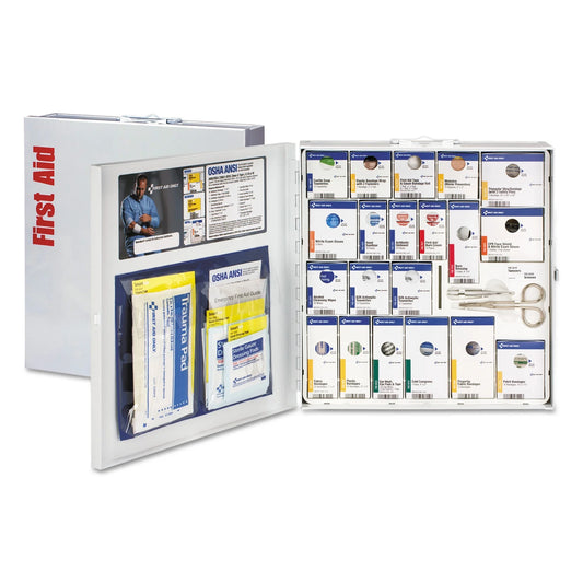 Wall Mountable First Aid Kit, 202 Piece