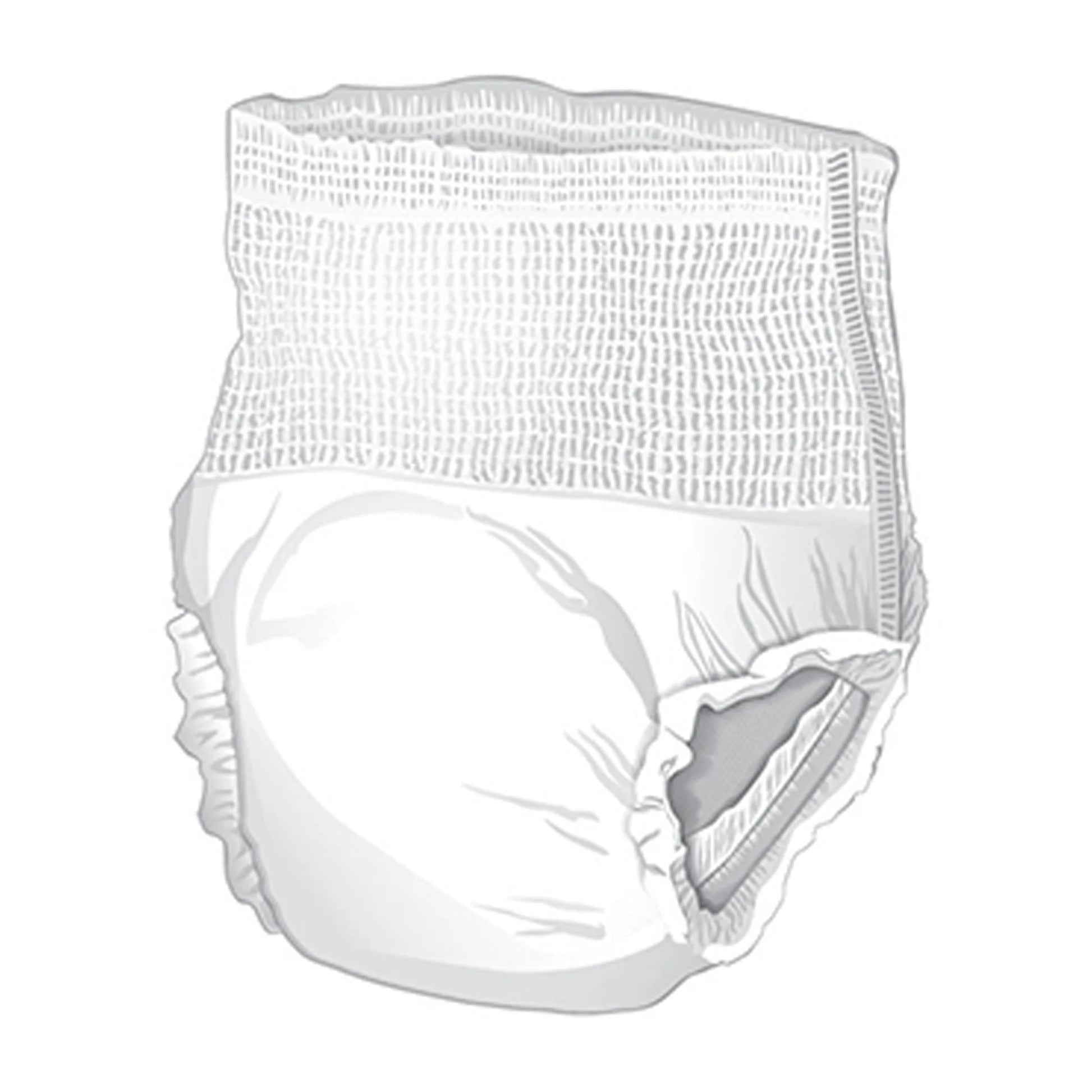 Classic Underwear, Incontinence, Light Absorbency, Medium, 20 Ct