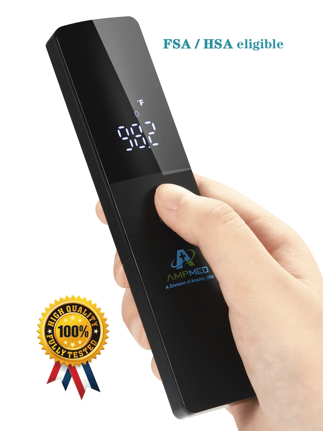 Medical Grade Non-Contact Forehead Thermometer for Adults and Kids, No-Touch Digital Baby Fever Thermometer, FSA HSA Approved