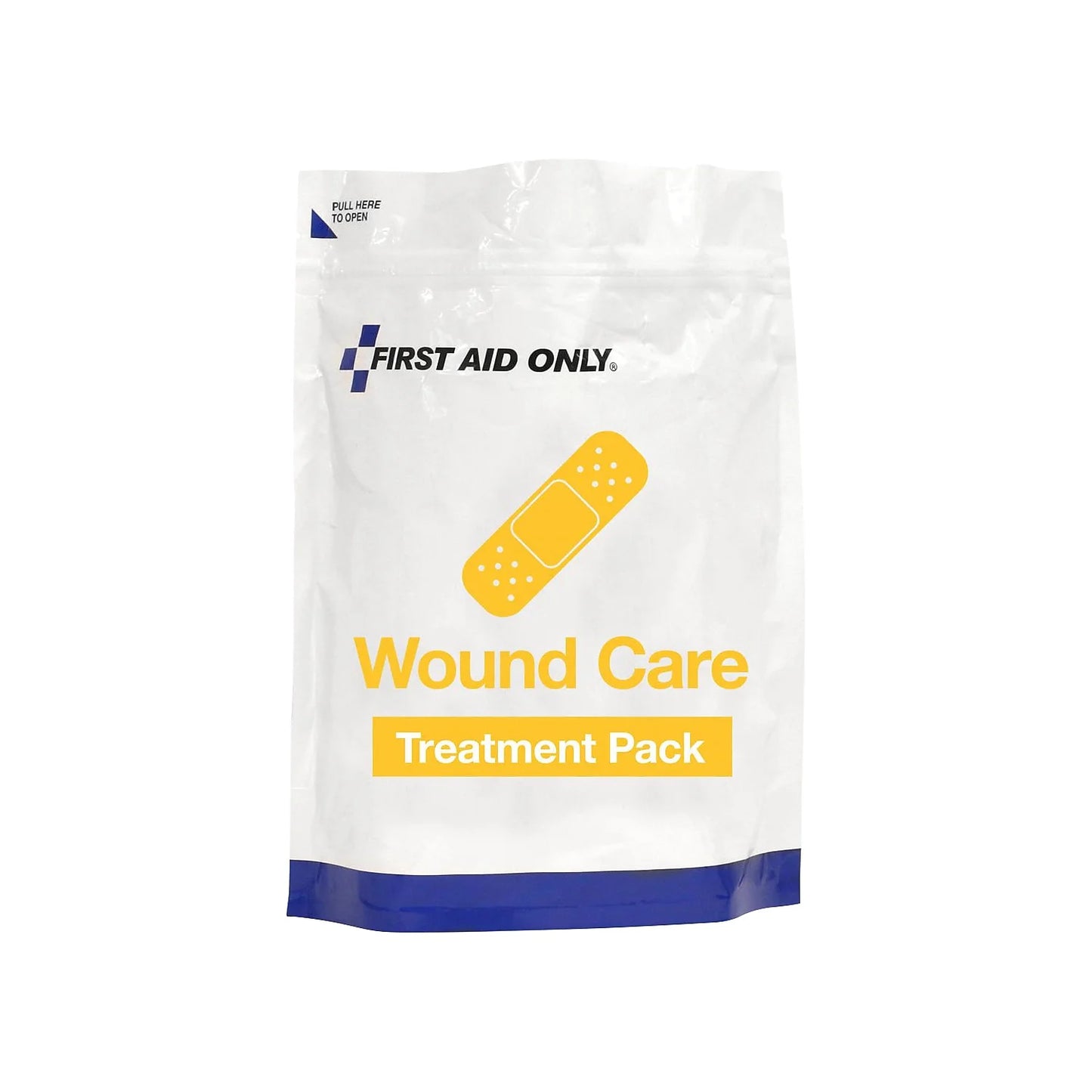 First Aid Only wound care treatment pack on a white background
