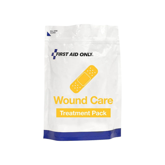 First Aid Only wound care treatment pack on a white background