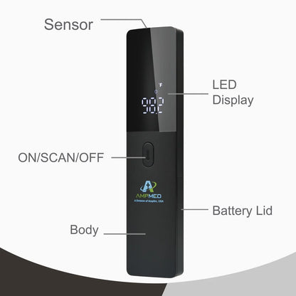 Medical Grade Non-Contact Forehead Thermometer for Adults and Kids, No-Touch Digital Baby Fever Thermometer, FSA HSA Approved