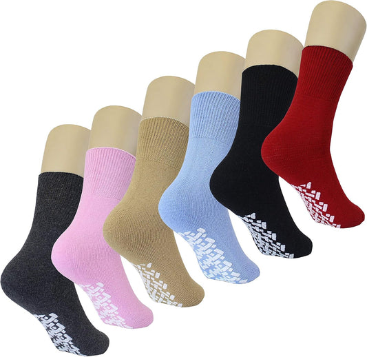 Set of colorful socks with different patterns on a white background
