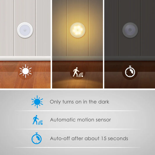 Light sensor with motion detection features on a gray background

