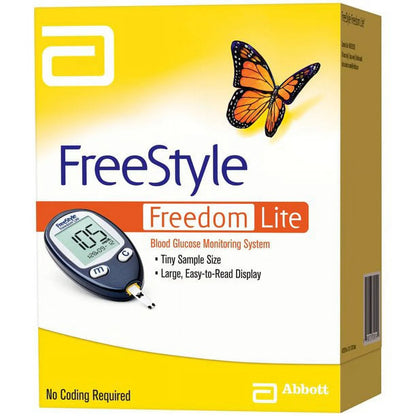 Free Style Freedom Lite Blood Glucose and Monitoring System Kit, 1 Ea, 6 Pack