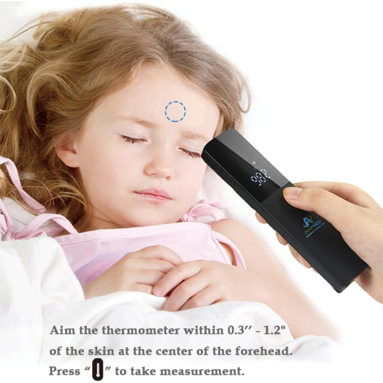 Medical Grade Non-Contact Forehead Thermometer for Adults and Kids, No-Touch Digital Baby Fever Thermometer, FSA HSA Approved