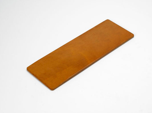 wooden rectangular board on a white background

