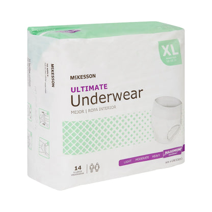 Ultimate Underwear, Incontinence, Maximum Absorbency, XL, 14 Ct
