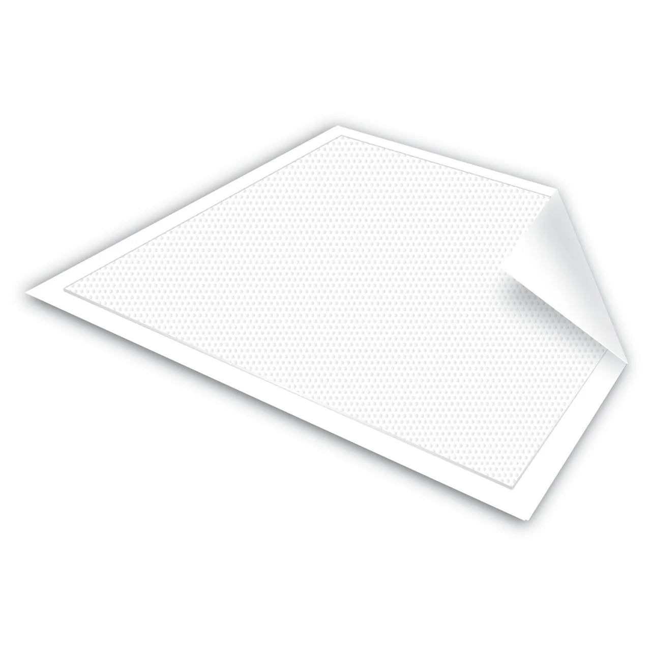 White filter paper on a white background