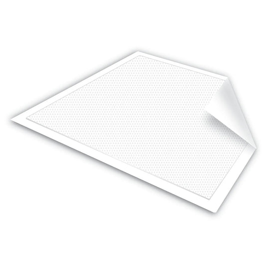White filter paper on a white background