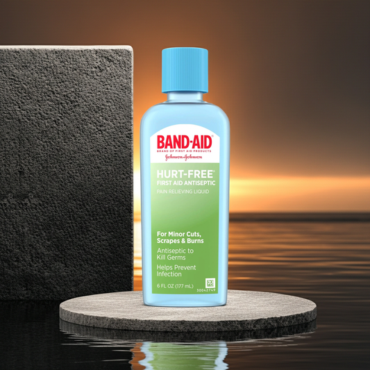 Band-Aid Antiseptic Wound Wash – 6 oz Spray, Gentle & No Sting Pharmapacks