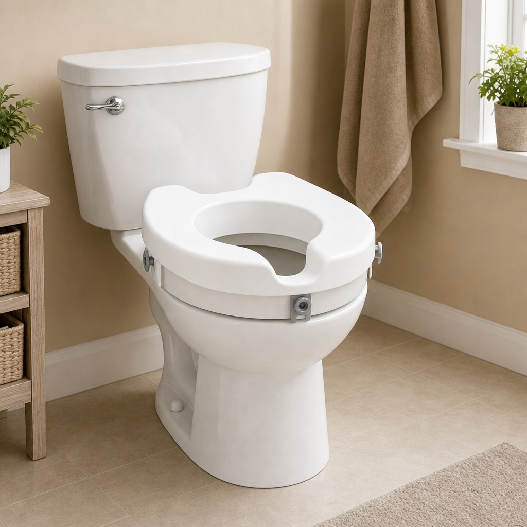 Wide Access Toilet Seat – Extra‑Wide Hygiene Cutouts