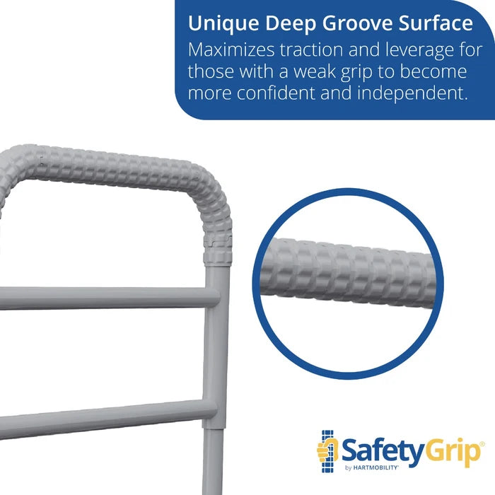 SafetyGrip product with deep groove surface feature on a white background