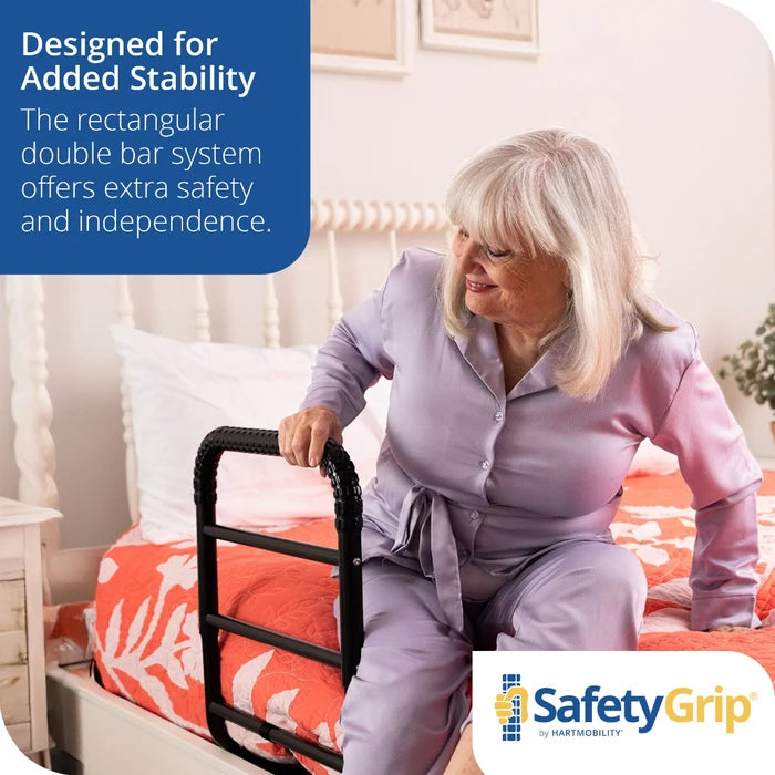 Woman using safetygrip rail 