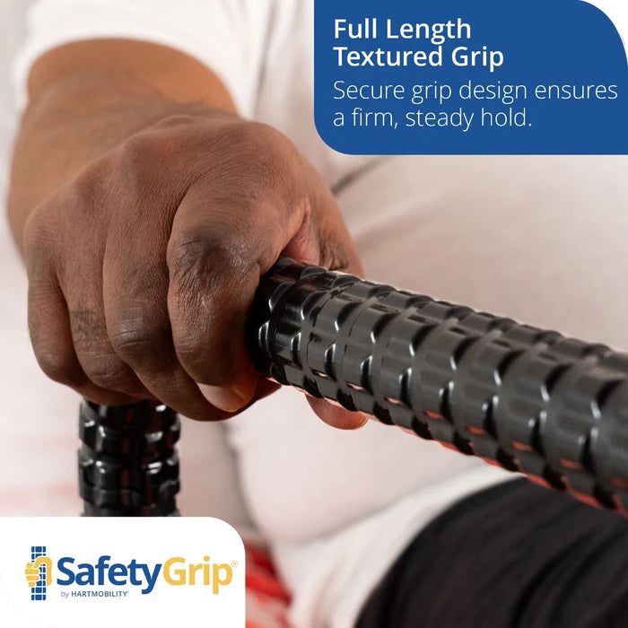 image showing hand on textured grip safetygrip rail