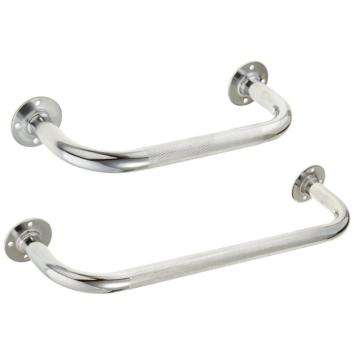 Chrome grab bar on a white background