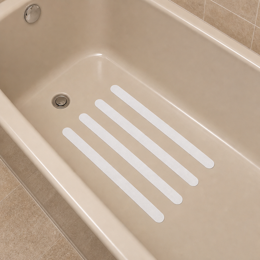 Safety Strips – Non‑Slip Adhesive Bath & Shower Strips