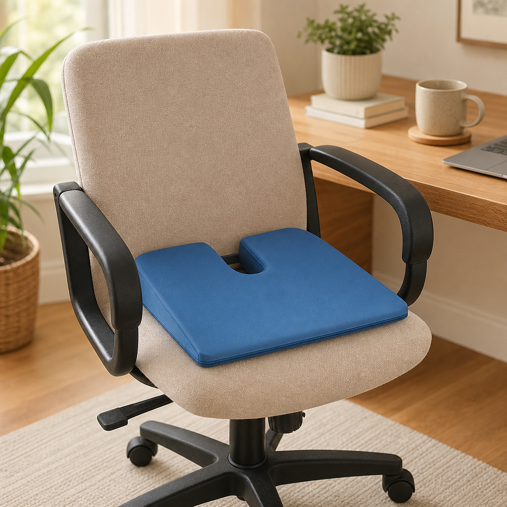 Orthopedic Cushion – Wedge Seat with Coccyx Cutout