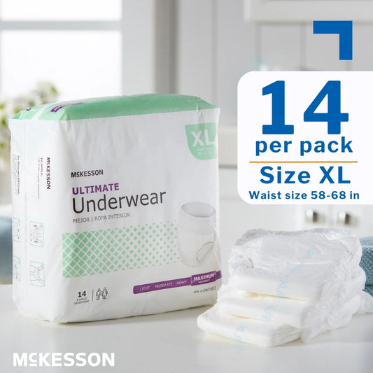 Ultimate Underwear, Incontinence, Maximum Absorbency, XL, 14 Ct