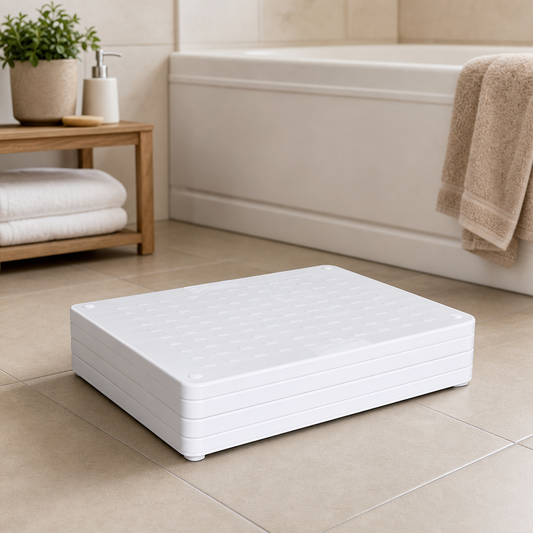 Adjustable Height Bath Step – Stable, Slip‑Resistant Bathroom Support