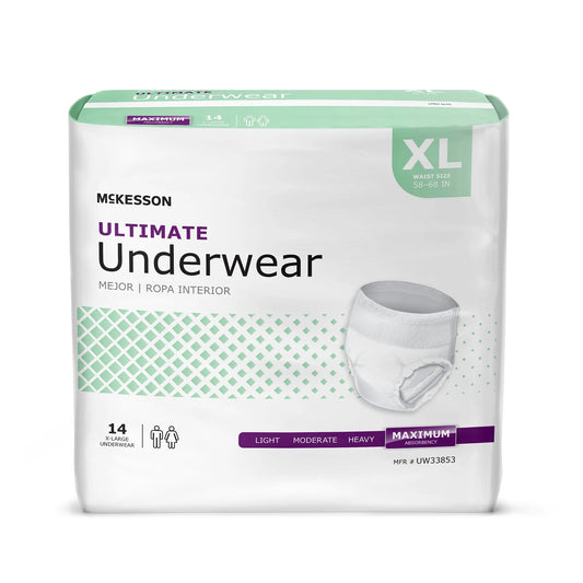 Ultimate Underwear, Incontinence, Maximum Absorbency, XL, 14 Ct