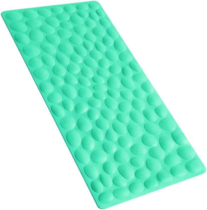 Othway Non-Slip Bathtub Mat – Soft Rubber, 16x31.5", Fruit Green