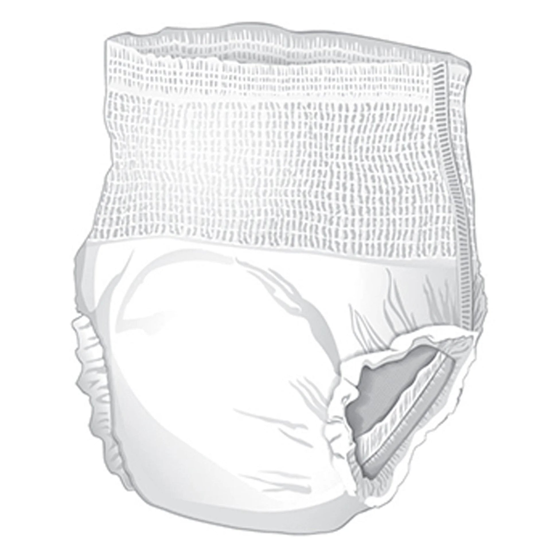 Ultra Underwear, Incontinence, Heavy Absorbency, Large, 72 Ct