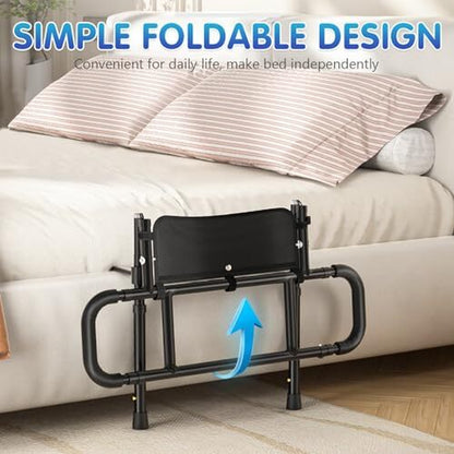 Bed Rails for Elderly Adults Safety - Adjustable for 10''-16'' Mattress