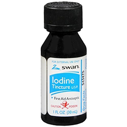 Iodine Tincture First Aid Antiseptic, 1 Fl. Oz.